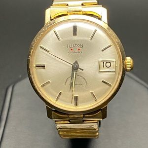 Vintage Hilton Incabloc Hand Wind Watch